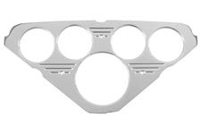 Gauge Mount Panel, Autometer, (1) 3-1/8" & (4) 2-1/16", 1955-59 Chevy/GMC Truck