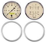 Gauge Set, Autometer Direct Fit, 1947-53 Chevy/GMC Truck, 5-gauge