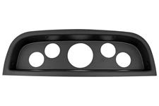 Gauge Dash Mount, Autometer, (1) 3-1/8" & (4) 2-1/16", 60-63 Chevy Truck, ABS