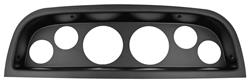 Gauge Dash Mount, Autometer, (2) 3-1/8" & (4) 2-1/16", 60-63 Chevy Truck, ABS