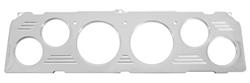 Gauge Mount Panel, Autometer, (2) 3-1/8" & (4) 2-1/16", 64-66 Chevy Truck, Bllt