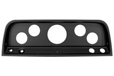 Gauge Mount Panel, Autometer, (1) 3-1/8" & (4) 2-1/16", 64-66 Chevy Truck, ABS