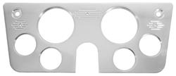Gauge Mount Panel, AutoMeter, (2) 5" & (4) 2-5/8", 67-72 Chevy/GMC Truck, Billet