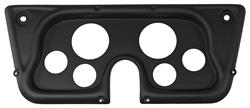 Gauge Mount Panel, AutoMeter, (2) 3-3/8" & (4) 2-1/16", 1967-72 Chevy/GMC Truck