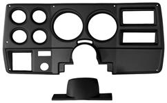 Gauge Mount Panel, AutoMeter, (2) 5" & (4) 2-1/16", 1973-83 Chevy/GMC Truck