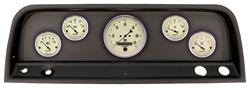 Gauge Set w/ABS Panel, Autometer, 1964-66 Chevrolet Truck/Suburban, 5-Gauge