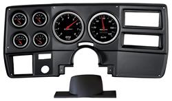 Gauge Set w/ABS Panel, AutoMeter, 1973-83 GM Truck/Suburban/Blazer/Jimmy, 6-Gge