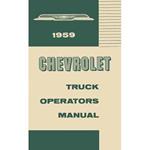 Owners Manual, 1959 Chevrolet Truck