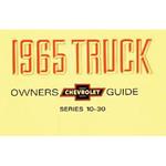 Owners Manual, 1965 Chevrolet Truck