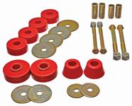 Bushing Set, Body Mount, Energy, 1963-66 GM 1/2 Ton Truck, 2WD
