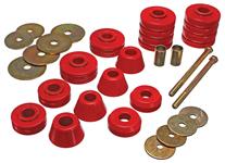 Bushing Set, Body Mount, Energy, 1967-72 GM C20/C2500, C30/C3500 Truck, 2/4WD