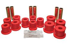 Bushing Set, Rear Leaf Spring, Energy, 81-86 GM Truck, 4WD, 1.38" OD/1.75" Eye