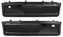 Door Panels, 1973-77 Malibu/Cutlass/Monte, Front Lower, Man. Locks, Pow. Windows