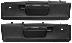 Door Panels, 1973-77 El Camino, Front, Lower, Manual Locks/Windows
