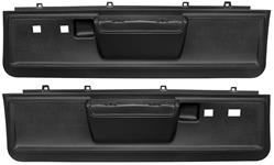 Door Panels, 1973-77 El Camino, Front, Lower, Power Locks/Windows