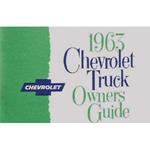 Owners Manual, 1963 Chevrolet Truck