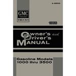 Owners Manual, 1966 GMC Truck