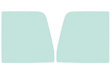 Door Glass, Front, 1955-59 Chevrolet/GMC Truck, Pair