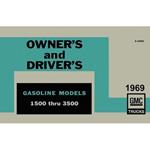 Owners Manual, 1969 GMC C/K Truck