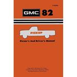 Owners Manual, 1982 GMC C/K Truck