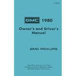 Owners Manual, 1980 GMC C/K Truck