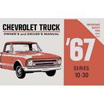 Owners Manual, 1967 Chevrolet C/K Truck