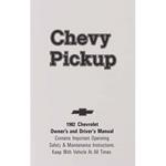 Owners Manual, 1982 Chevrolet C/K Truck
