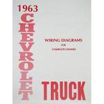 Wiring Diagram, 1963 Chevrolet/GMC Truck, Complete Chassis