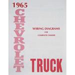 Wiring Diagram, 1965 Chevrolet/GMC Truck, Complete Chassis