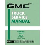 Service Manual, 1972 GMC C/K Truck/Jimmy