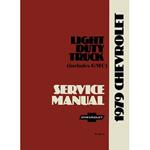 Service Manual, 1979 Chevrolet C/K Truck/Suburban/Blazer
