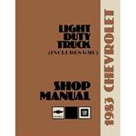 Service Manual, 1983 Chevrolet C/K Truck/Suburban/Blazer