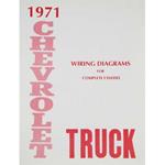 Wiring Diagram Manual, Complete Chassis, 1971 Chevrolet/GMC C/K Truck