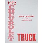 Wiring Diagram, 1972 Chevrolet/GMC C/K Truck, Complete Chassis