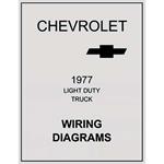 Wiring Diagram, 1977 Chevrolet/GMC C/K Truck, Complete Chassis