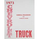 Wiring Diagram, 1973 Chevrolet/GMC C/K Truck, Complete Chassis