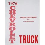 Wiring Diagram, 1976 Chevrolet/GMC C/K Truck, Complete Chassis