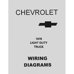 Wiring Diagram, 1978 Chevrolet/GMC C/K Truck, Complete Chassis