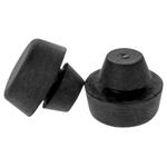 Rubber Bumpers, Upper Tailgate, 1967-87 Chevrolet/GMC Truck, Pair