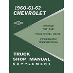 Service Manual, 1960-62 Chevrolet Truck/Suburban, 4WD/Powermatic Trans Suppl.