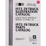 Parts Catalog, Body/Chassis, 1973-78 GM Truck/Suburban/Blazer/Jimmy