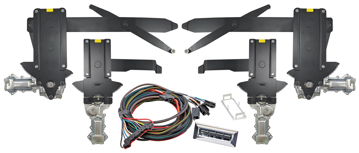 Nu-Relics - Power Window Conversion, 1965-66 Grand Prix/Bonne/Cat