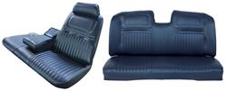 Seat Upholstery Kit, Front Split Bench/Rear, 1970 Riviera, Custom Interior w/Armrest