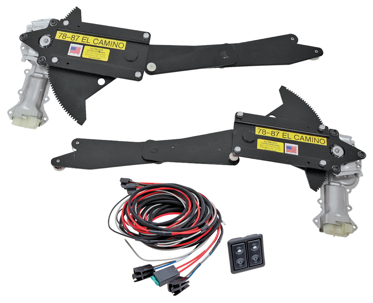 Nu-Relics - Power Window Conversion, 1978-88 G-Body 2dr, Door