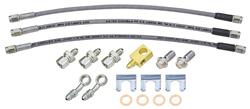 Brake Hose, Disc, 1978-88 G-Body, Stainless Steel, 3pc
