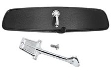 Mirror Kit, Rearview, 1965-72 GM Truck, Suburban, Blazer, 10" Day/Night, Black