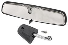 Mirrir Kit, Rearview, 1969-71 GM Truck, Suburban, Blazer, 10" Day/Night, Dlx Arm