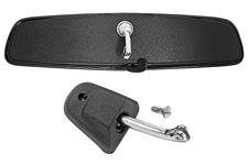Mirror Kit, Rearview, 1969-71 Truck, Sub, Blazer, 10" Day/Night, Black, Dlx Arm