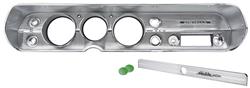Dash Chrome Kit, 1965 Chevelle Malibu w/o AC, Complete