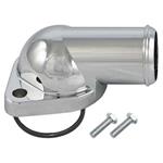 Water Outlet, O-Ring Style, 1964-Up Pontiac, Chrome